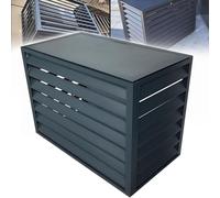 Outdoor Air Conditioner Privacy Fence Cover - Durable Aluminum Construction for Enhanced Security and Aesthetic Garden Protection