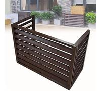 Outdoor Air Conditioner Privacy Fence Cover - Durable Aluminum Construction for Enhanced Security and Aesthetic Garden Protection