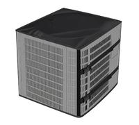 Outdoor Air Conditioner Unit Cover - Portable Sturdy, Adjustable Strap, Protection 2 1 Pump, Heat All Seasons Summer | Multipurpose Outdoor Indoor Utility Elegant