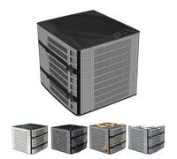 Outdoor Air Conditioning Cover - Waterproof Protective Net, 2-in-1 Air Conditioner Covers for Appliances | For Condenser, Heater, Heat Pump, HVAC, All Seasons, Summer Leaves, Dirt