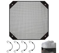 Outdoor Air Conditioning Units Covers Mesh Screen Condenser Protector Waterproof Protective Air Conditioner Cover Winter For Patio Wall And Garden