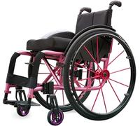 Outdoor All-Terrain Manual Wheelchair: Lightweight, Aluminum, Prevent Rear Tilt for Adults