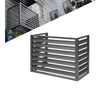 Outdoor Aluminum Air Conditing Cover - 1.5P Heat Pump Protector, Rust & Weather Resint - Detive 3-Panel & Shelf Plant nd for Condenser