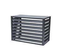 Outdoor Aluminum Alloy Privacy Fence Panel - Trash Can Enclosure, Air Conditioner Hider, Garden Flower Rack & Plant Stand for Backyard Patio Decor