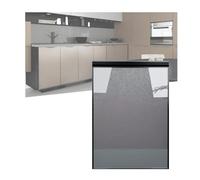 Outdoor Aluminum Grill Door with Cshaped Handle 90° Opening Single Leaf Design for Library & Bar - Durable Stylish Easy Access Cabinet Solution