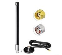 Outdoor Antenna for LoRaWAN, 868MHz 915MHz Helium Miner Antenna with Magnetic Base, 12dBi Fiberglass Omnidirectional Long Range IoT Antenna for Industrial