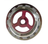 Outdoor Anti Blocking Strainer Displacement Rain Strainer Dome Strainer Silver 3.5in