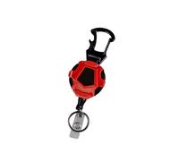 Outdoor Antitheft Keychain Tool Retractable Pull Badge Holder Steel Wire Rope Buckle Keychain Durable