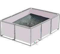 Outdoor Aquarium Fish Tank With Bracket, Aquaculture Water Tank Cistern, Temporary Pond, for Aquaculture & Irrigation