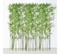 Outdoor Artificial Bamboo Silk Tree - 1.5m Fake Plant with Leaves for Garden Indoor Room Divider Courtyard Entrance & Home Decor Perfect for DIY Office & Restaurant Decoration.