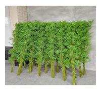 Outdoor Artificial Fake Bamboo Silk Faux Tree Plant With Leaves For Garden Fence Privacy Decor Screen Courtyard Entrance,DIY Decor Screen,Indoor Outdoor Artificial Fake Bamboo Tree Privacy Fence(40 Ba
