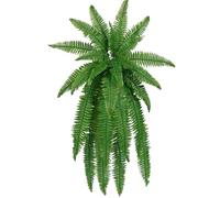 Outdoor Artificial Farm - Artificial for Garden | Realistic Outdoor | 18 Branches Fake Ferns | Artificial Fake Greenery Waterproof Artificial Greenery for Decor
