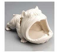 outdoor ashtray， Desktop Ashtray Cute-looking Household Large Capacity Windproof(A)