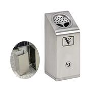 Outdoor Ashtray for Garden, Patio, or Wall Mount - Windproof Cigarette Disposal Container for Bars, Hotels, Shopping Malls, and Railway Stations