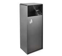 Outdoor Ashtray with Mesh Extinguisher and Large Capacity for Cigarette Butt Disposal