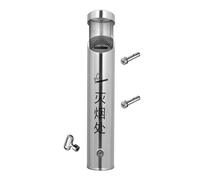 Outdoor ashtrays, Wall Mounted Ashtray, Stainless Steel Outside Cigarette Butt Container Lockable Metal Ash Tray(Color 13,51X9CM)