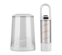 Outdoor Atmosphere Tent Light Dual-Function Lights Source Split Camping Flashlight Type-C Charging Night Light Dimming Desk Lamp for Home Bedroom Living Room