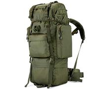 Outdoor Backpack 70L,100L Waterproof Lightweight Hiking Travel Large Rucksack Bag,Backpack Rucksack,for Camping,Trekking,Fishing For Men Women Sport Mountain Touring,Cycling Sturdy And Durable(445,100