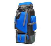 Outdoor Backpack, 70L Large Capacity Portable and Versatile Hiking Backpack, Lightweight Backpack for Men and Women, Suitable for Travel, Camping and Holiday Backpacks Classic, blue, standard size