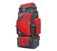 Outdoor Backpack, 70L Large Capacity Portable and Versatile Hiking Backpack, Lightweight Backpack for Men and Women, Suitable for Travel, Camping and Holiday Kids Backpacks Boy, red, standard size