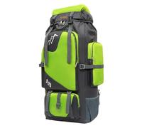 Outdoor Backpack, 70L Large Capacity Portable and Versatile Hiking Backpack, Lightweight Backpack for Men and Women, Suitable for Travel, Camping and Holiday Kids Backpacks Boy, Green, standard size