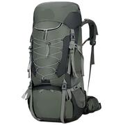 outdoor backpack 75L Camping Backpack Travel Sport Bag With Rain Cover Climbing Mountaineering Trekking Outdoor Rucksack Hiking Bag Shoulder Men(Green)