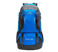 Outdoor Backpack Large Capacity 60L Hiking Bag High School Students Schoolbag Leisure Bag 1 Person Backpack Tent (BU1, One Size)