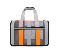 Outdoor Bags Small Puppy Cat Dog Small Bags up to 15lbs Small Open Striped Clear Travel Bags Breathable 32.5 x 25.9 x (Yellow, 33x25x22)