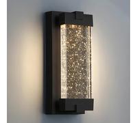 Outdoor Balcony Crystal Wall Sconces/Villa Corridor Aisle Wall Lights/Outdoor Courtyard Staise Lighting Fixture/Light Luxury Minimalist Waterproof Wall Lamp