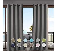 Outdoor Balcony Curtain 340x220cm | Waterproof, Windproof UV Protection | for Pergolas, Terraces & Gazebos - Cream Color, 1 Piece - Perfect for Outdoor Living Spaces