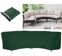 Outdoor Balcony Modular Sofa Cover, Made Of Durable 210D Oxford Fabric.(Green,483x99x92cm)