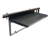 Outdoor Balcony Table - Aluminum Alloy, Sun-proof, Waterproof, Easy to Fold, Strong Load-bearing Capacity, Prevents Items from Falling
