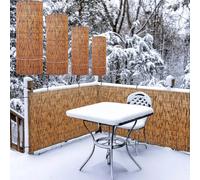Outdoor Bamboo 4x26ft Fencing for Balcony Patio & Garden Effective Privacy Divider for Backyard & Outdoor Spaces Weather Resistant & Durable