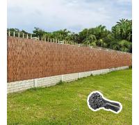 Outdoor Bamboo Windbreak Fence50160cm Tall Reed Mat Privacy Screen for Balcony Garden Patio & RoofWaterproof Garden Barrier (70 * 800cm)