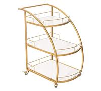 Outdoor Bar Cart Mini Cocktail Cart for Drinks Perfect for Camping & Home Display Ideal for Luxury Restaurants & Living Room Use Portable & Stylish Design