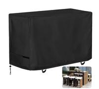 Outdoor Bar Covers Waterproof, Tall Bar Height Patio Table Covers for Outdoor Furniture Rectangular 60" Long Patio Furniture Cover for Outdoor Dining Table Chairs Set, 60"L x 30"W x 40"H