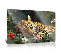 Outdoor Bar Signs Leopard Resting In The Jungle Tin Sign Man Cave Funny Signs Tin Sign Decor(20X30CM)