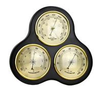 Outdoor Barometer,Barometer Thermometer Hygrometer,3 in 1 Weather Station for Indoor and Outdoor,Barometers for The Home Old Fashioned,Wall-Mounted Barometer,for Home Office Wall Decor