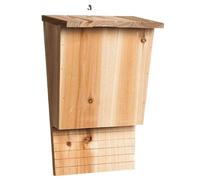 Outdoor Bat House - Big and Heavy Bat House, Large Outdoor Bat House, Durable Wildlife Shelter, Wooden Bat House Resp