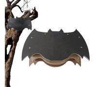 Outdoor Bat House, Wooden Bat Houses in Castle, Wooden Bat House, Box Lock, Weatherproof Bat House, Natural Bat House, Bat Box for Garden, Fre