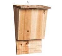 Outdoor Bat Houses - Large Outdoor Bat Shelter Untreated Screwed Resistant | Weatherproof Window Home Decoration