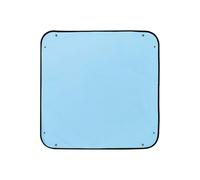 Outdoor Bath Mat - Foldable Privacy Tent Damp Pad,Waterproof Non-Slip Shower Mat 39x39 Inch for Poolside Sauna Beach RV Camping Baby Elderly Adults Adventure Tent