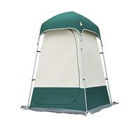 Outdoor Bathing Tent Outdoor Strong Shower Changing Room Tent Outdoor Movable WC Fishing Sunshade Tent for Bathing Toilet, 140x140x220cm, Black