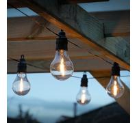 Outdoor Battery Filament Effect LED Festoon Lights