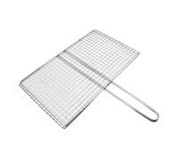 Outdoor Bbq Grilling Rack Heavy Duty Stainless Steel With Handle