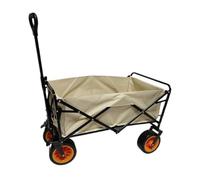 Outdoor Beach Camping Trolley Cart - Portable Off-Road Trailer with Large Wheels for Easy Transport & Storage - Ideal for Camping & Adventure Trips