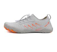 Outdoor Beach Shoes Quick Dry Upstream Wading Shoes Breathable Creek Tracing Water Shoes(GreyOrange,44)
