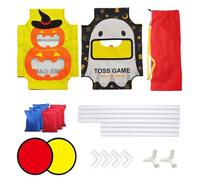 Outdoor Bean Toss Game - Halloween Carnival Activity, Interactive Sandbox Toy, Party Sports Set | Fun Sensory Integration Function, Kindergarten Kids Girls Boys Festival Play Use