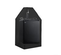 Outdoor Beer Dispenser Cover for Kegerator - 420D Oxford Dust & | Weather Protective Cover, Fits Single/For Double Tap Tower (24.5" W x 26.5" D x 37" H)