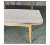Outdoor Bench Cush 120/150/100cm x 40cm Non-Slip Washable Seat Cushs for Indoor & Outdoor Fur 45D High-Resilience Foam 130x50cm/51x20in